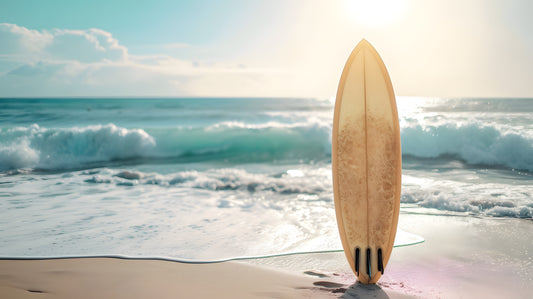 Don't forget to hang up your surfboard with NOIR.DESIGN Wall Mounts