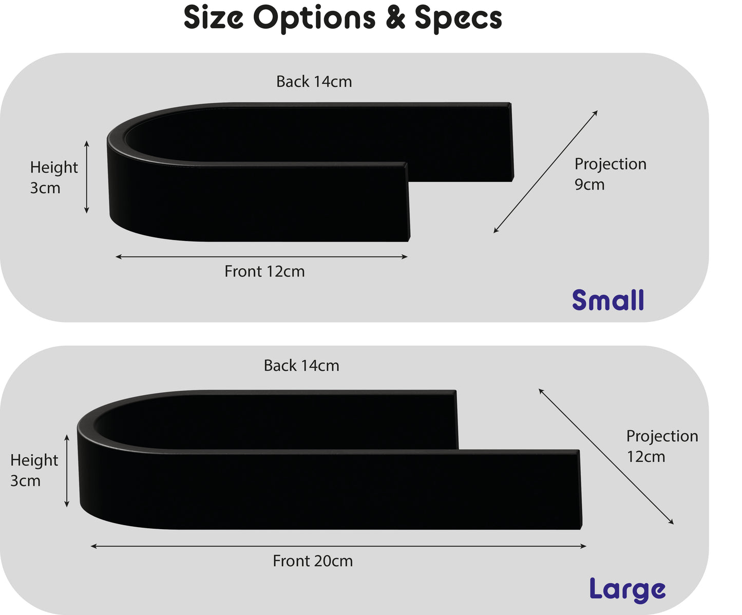 curtain holdbacks size diagram 