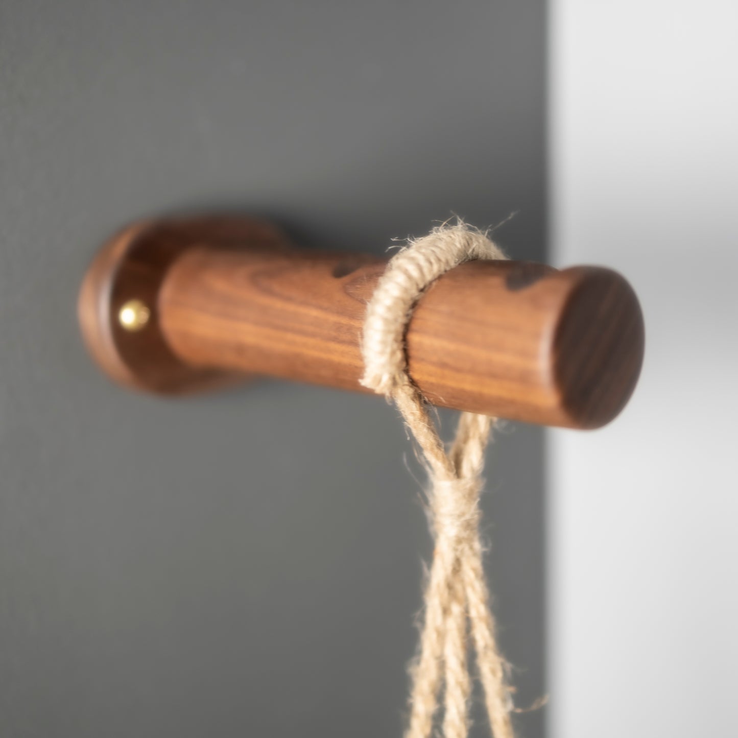 walnut wall hanging planter brackets