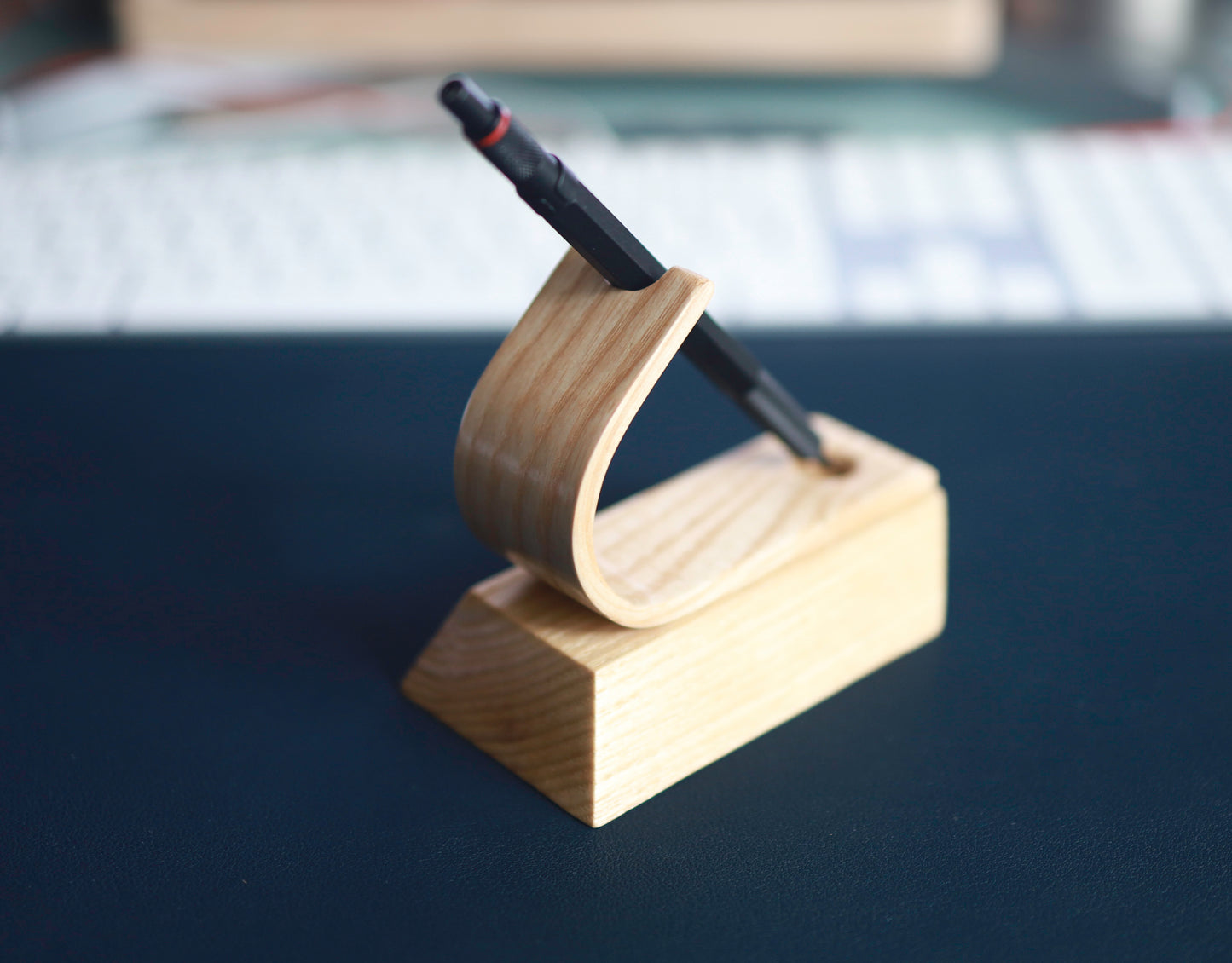 Swiss | Luxury Pen Holder Display Stand - Ash