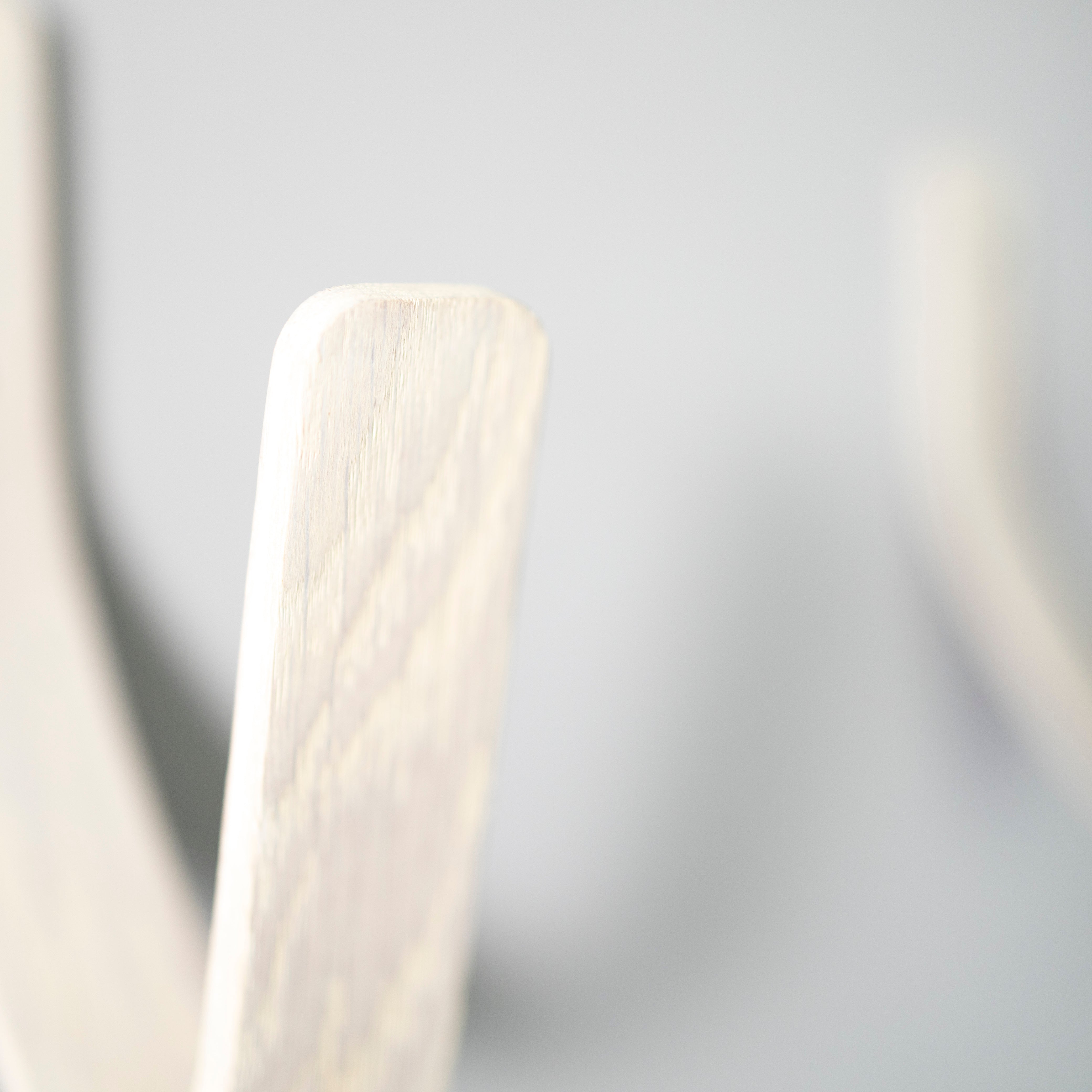 White Surfboard Wall Mount | Nordic Design Horizontal Rack | Handcrafted in UK