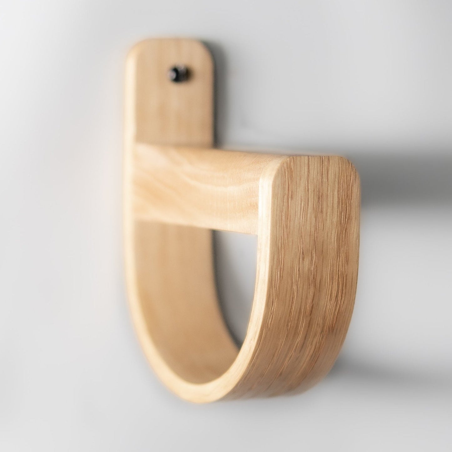 Duo S | Wall Mounted Headphone Holder - Oak