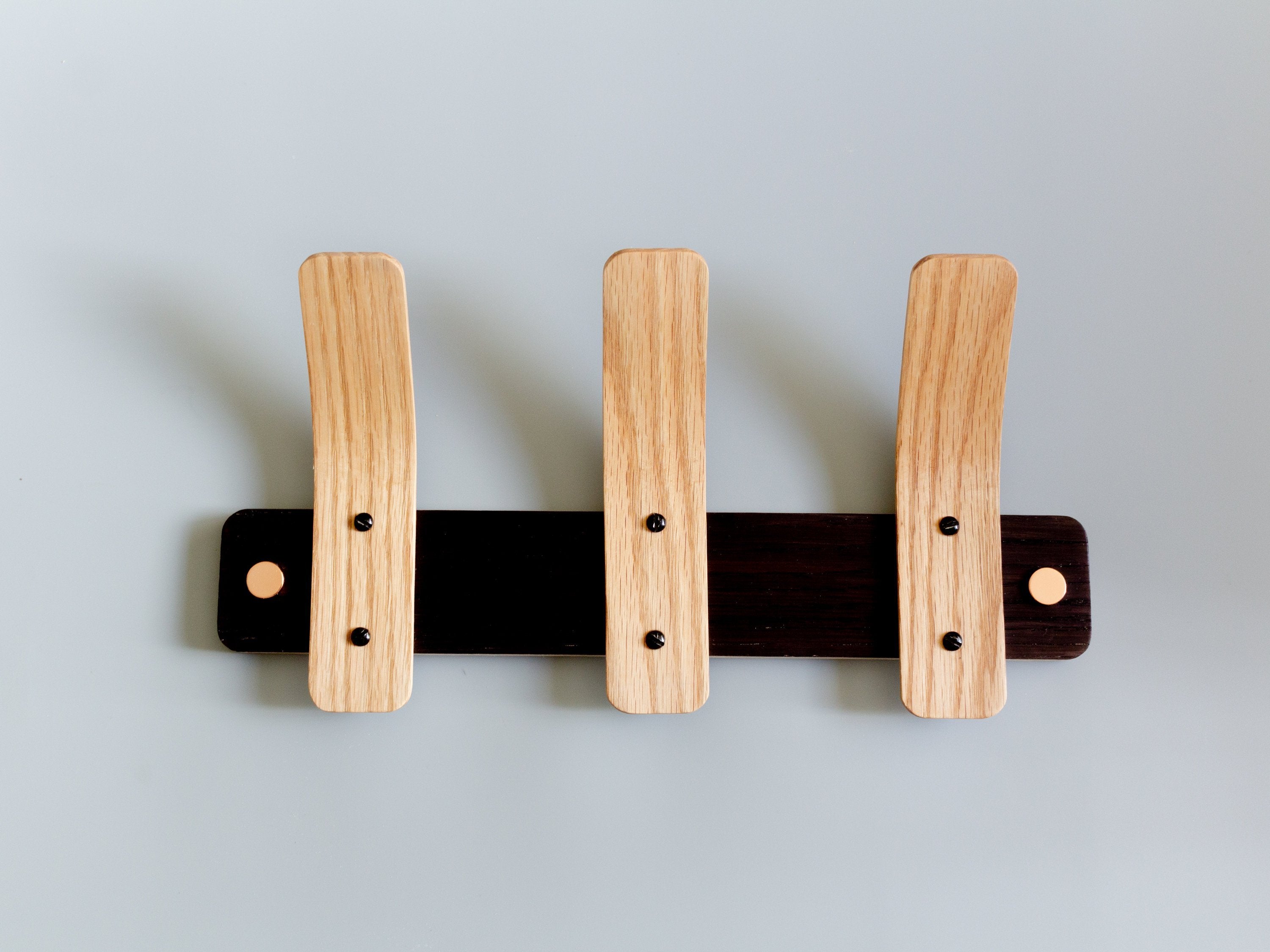 Oak Coat Rack | BL Tordu Silver