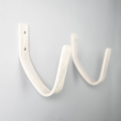 Waves 1.0 | Shortboard - Surfboard Wall Mounts | Nordic White