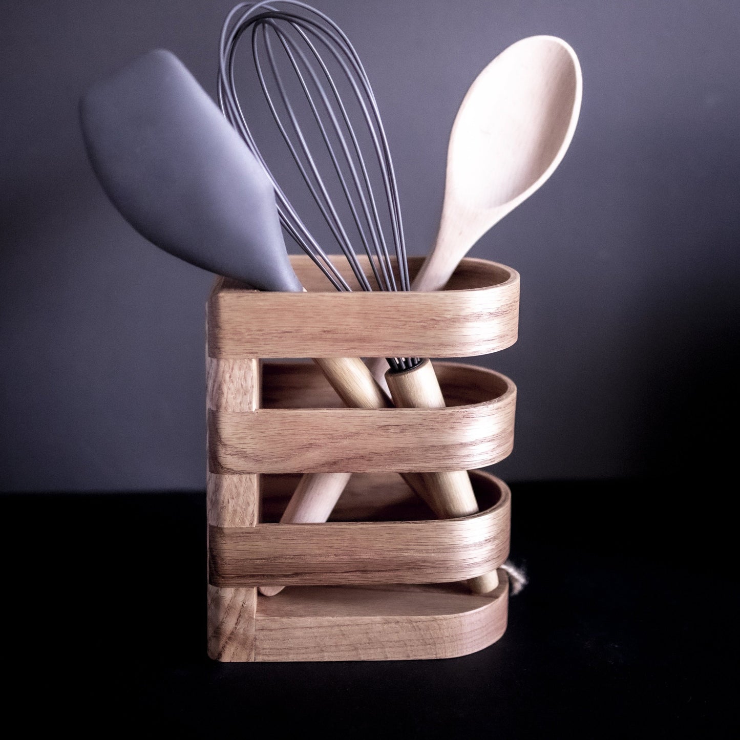 Lux Kitchen Utensils Pot Holder - Oak